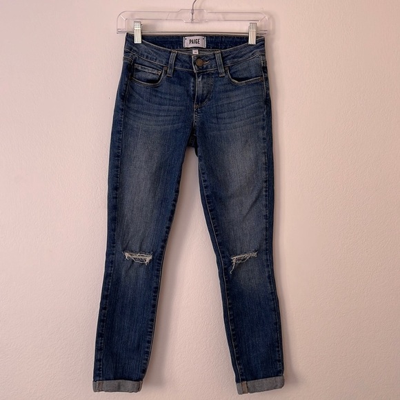 Paige Verdugo Ankle Jeans Size 24 - Picture 1 of 7
